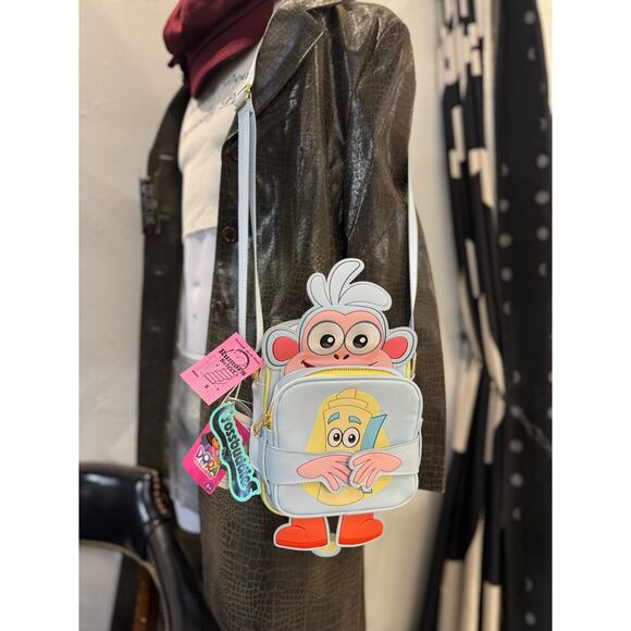 Loungefly Boots Dora The Explorer Crossbuddies Bag - Picture 1 of 6